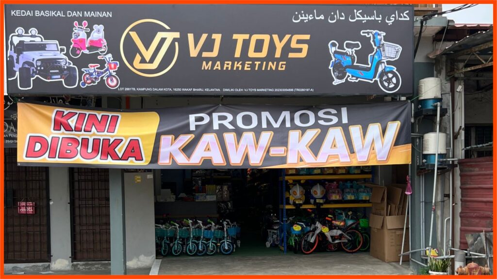 kedai basikal kota bharu vj toys marketing wakaf bharu