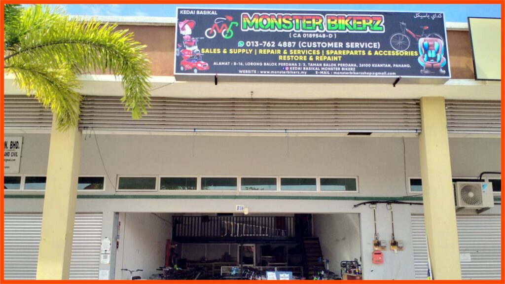 kedai basikal kuantan kedai basikal monster bikerz