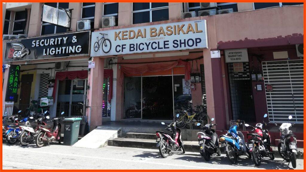 kedai basikal sungai petani cf bicycle shop