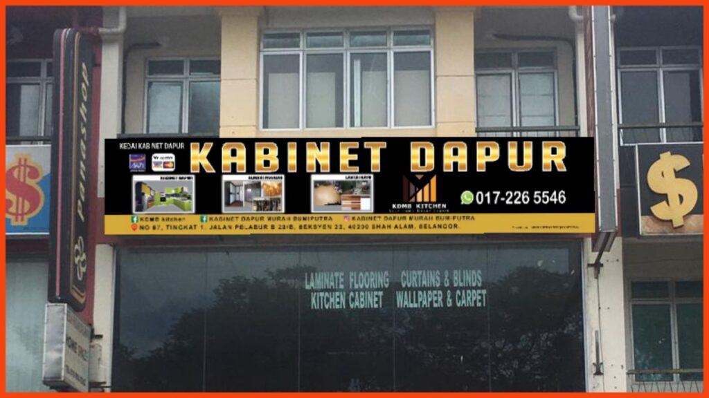 kedai kabinet dapur shah alam kdmb kitchen