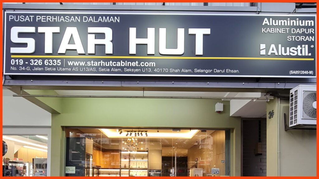 kedai kabinet dapur shah alam star hut kitchen cabinet