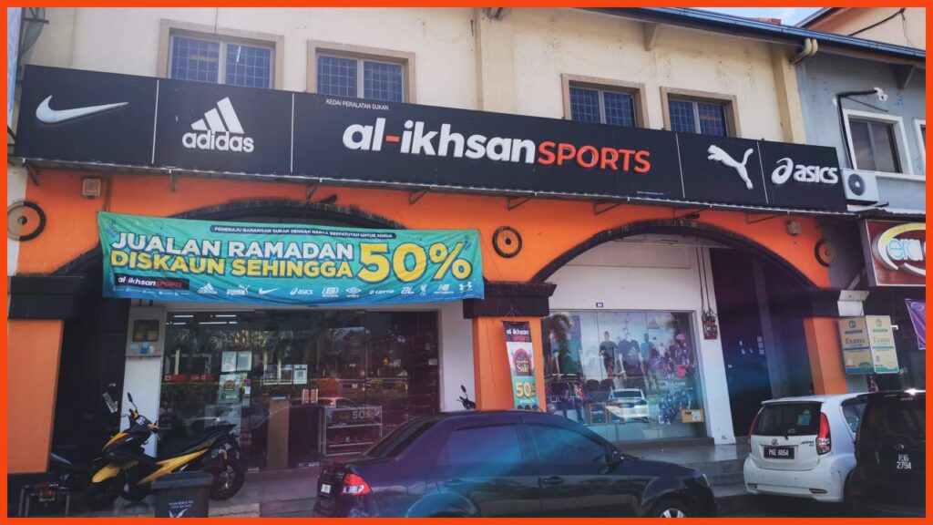 kedai kasut bola al-ikhsan sungai petani