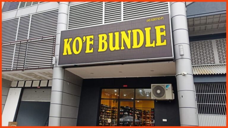 kedai kasut bundle ko'e bundle