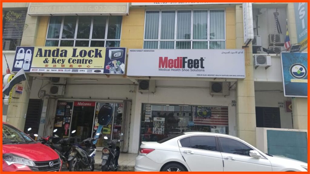 kedai kasut kuantan medifeet kuantan