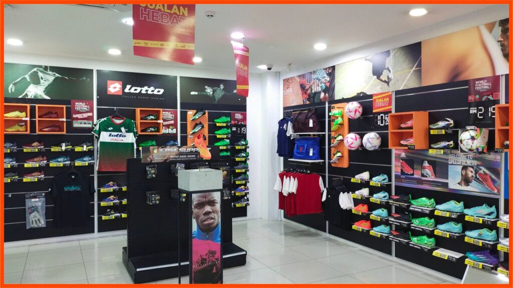 kedai kasut sukan al-ikhsan megastore bangi amb