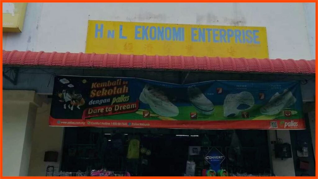 kedai kasut sungai petani hnl ekonomi enterprise