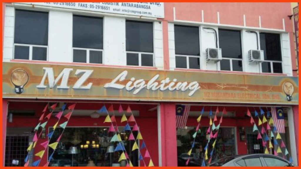 kedai lampu ipoh mz lighting