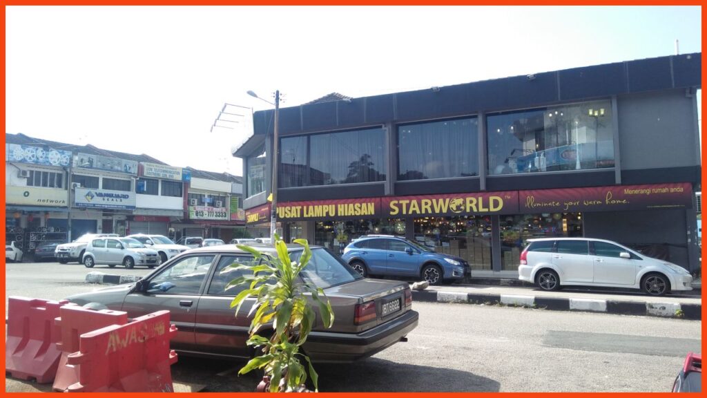 kedai lampu johor jaya starworld lighting (ros merah) sdn. bhd.