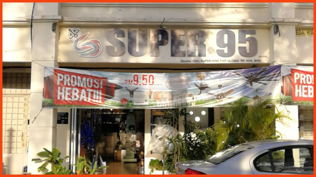 kedai lampu melaka super 95 marketing