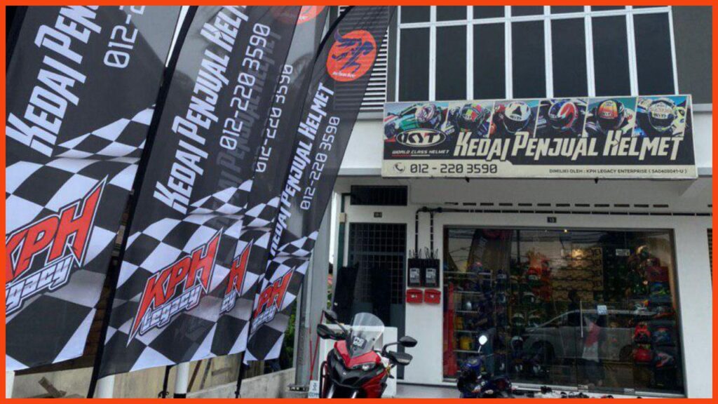 kedai penjual helmet