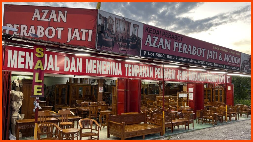 kedai perabot kayu selangor azan perabot jati