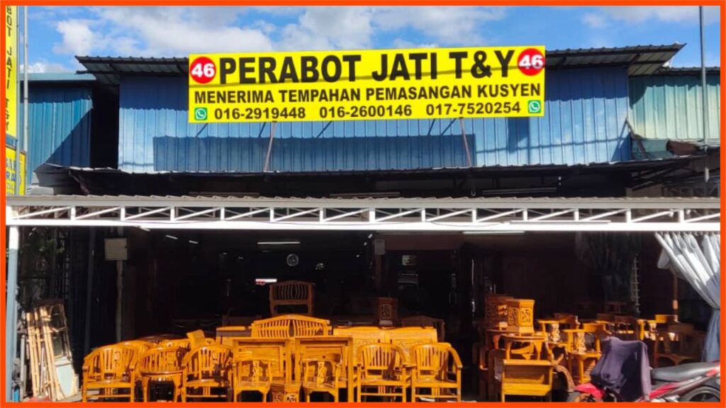 kedai perabot kayu selangor perabot jati t&y