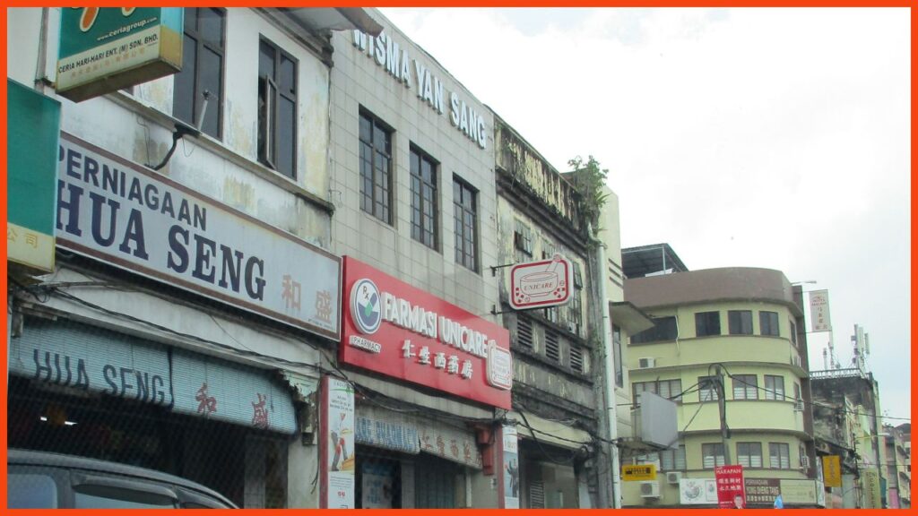 kedai perabot taiping perniagaan hua seng