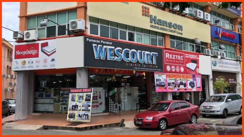 kedai tilam kuantan wescourt jalan teluk sisek