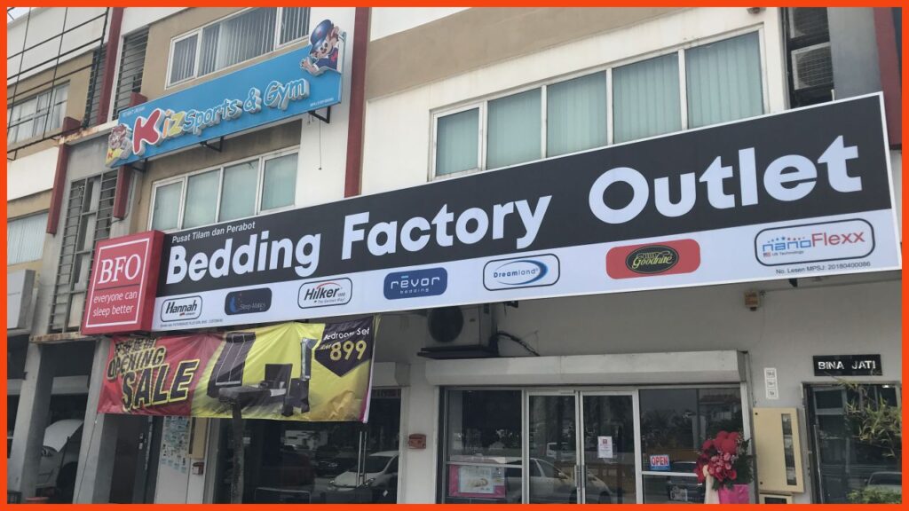 kedai tilam puchong bedding factory outlet-bfo puchong