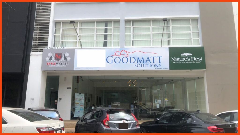 kedai tilam puchong goodmatt solutions - 1 puchong showroom