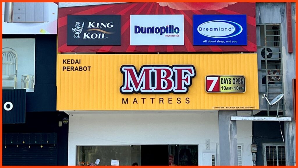 kedai tilam puchong mbf mattress puchong gateway