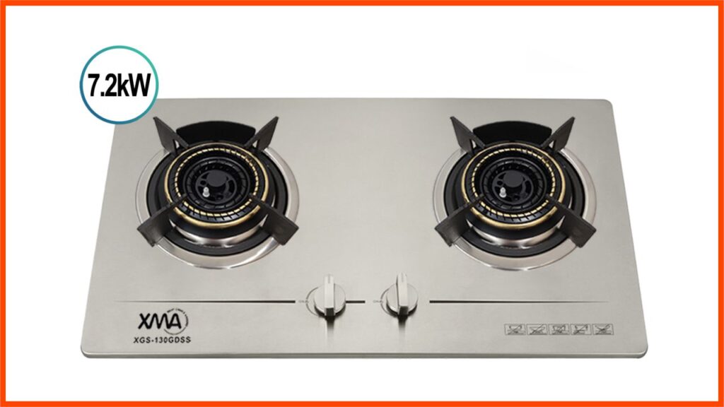 dapur gas stainless steel terbaik aiwa xgs-130gdss