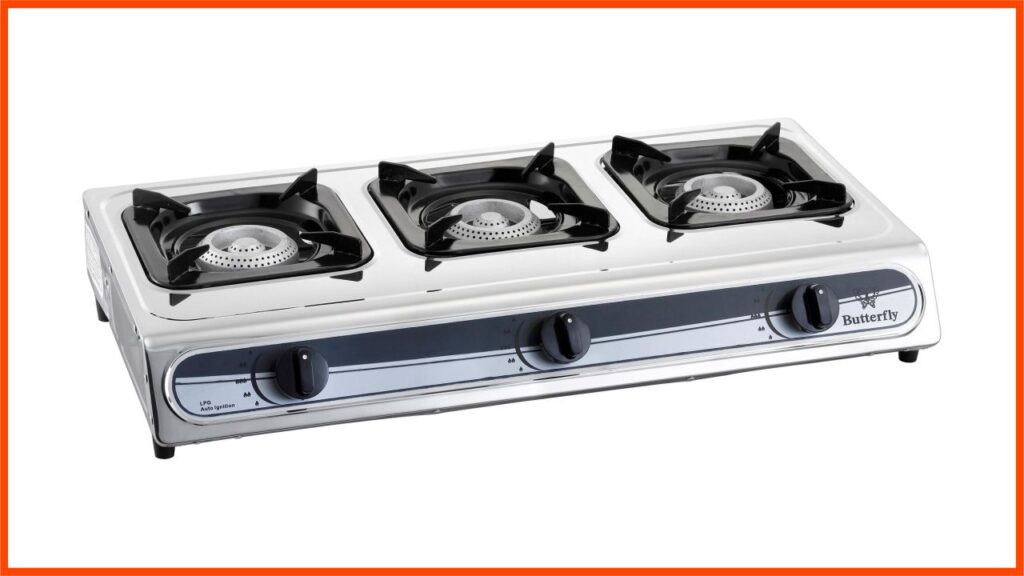 dapur gas stainless steel terbaik butterfly bgc-3011l