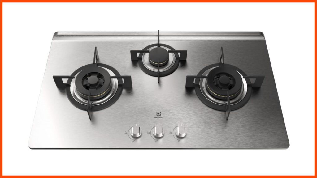 dapur gas stainless steel terbaik electrolux ehg933sa