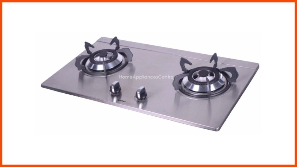 dapur gas stainless steel terbaik khind hb802s