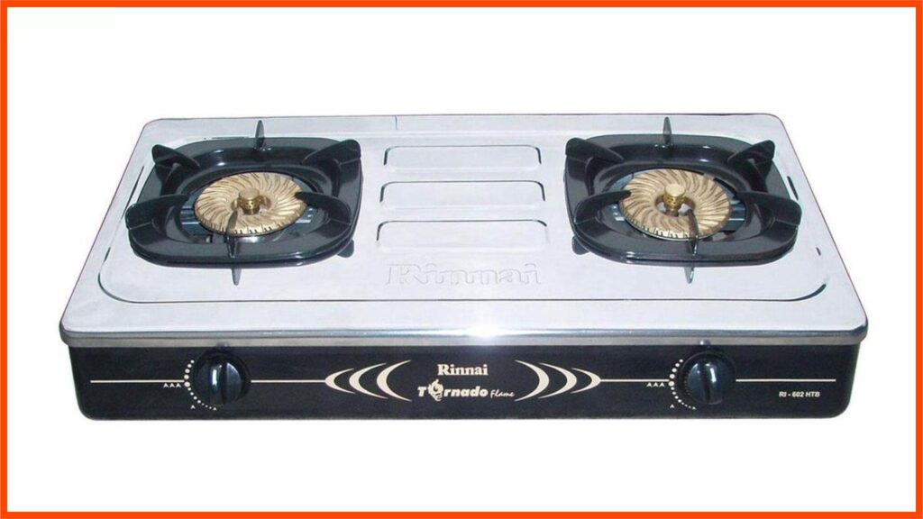 dapur gas stainless steel terbaik rinnai ri602htb