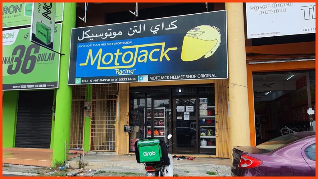 kedai helmet kota bharu motojack kelantan