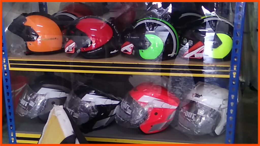 kedai helmet penang yang cushion