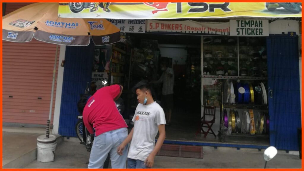 kedai helmet sungai petani s.p. bikers sdn. bhd. (pusat accessories motor bike & bikers)