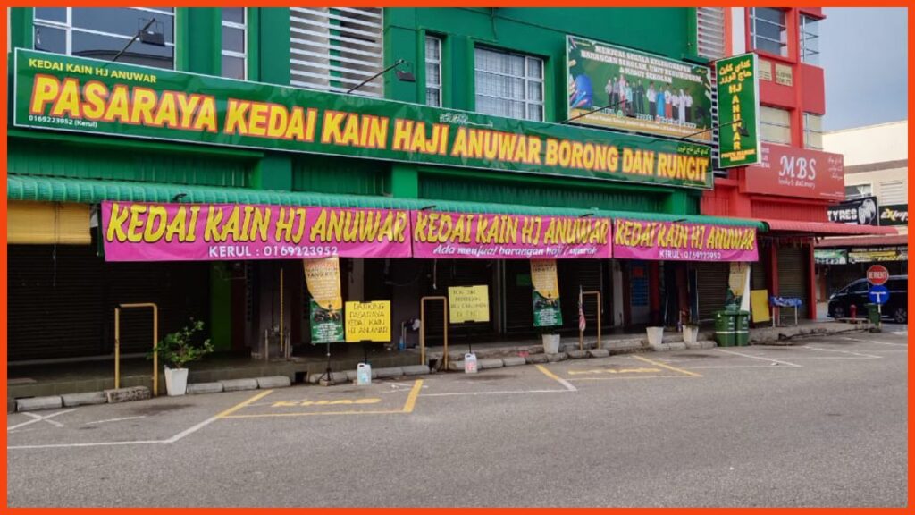 kedai kain batik pasaraya kedai kain hj anuwar