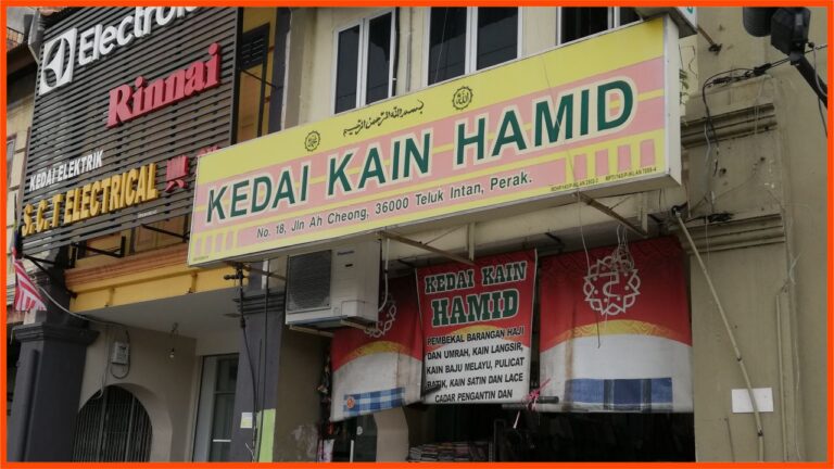 kedai kain hamid