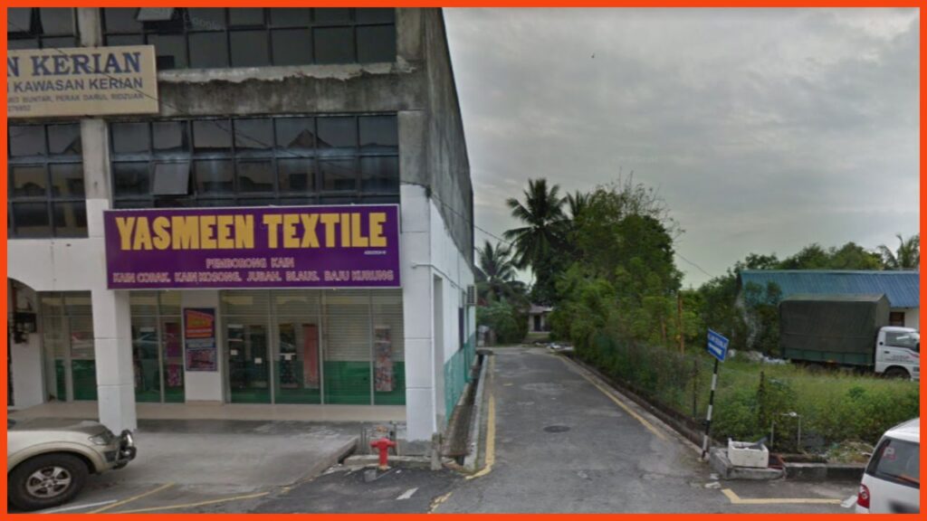 kedai kain parit buntar yasmeen textile