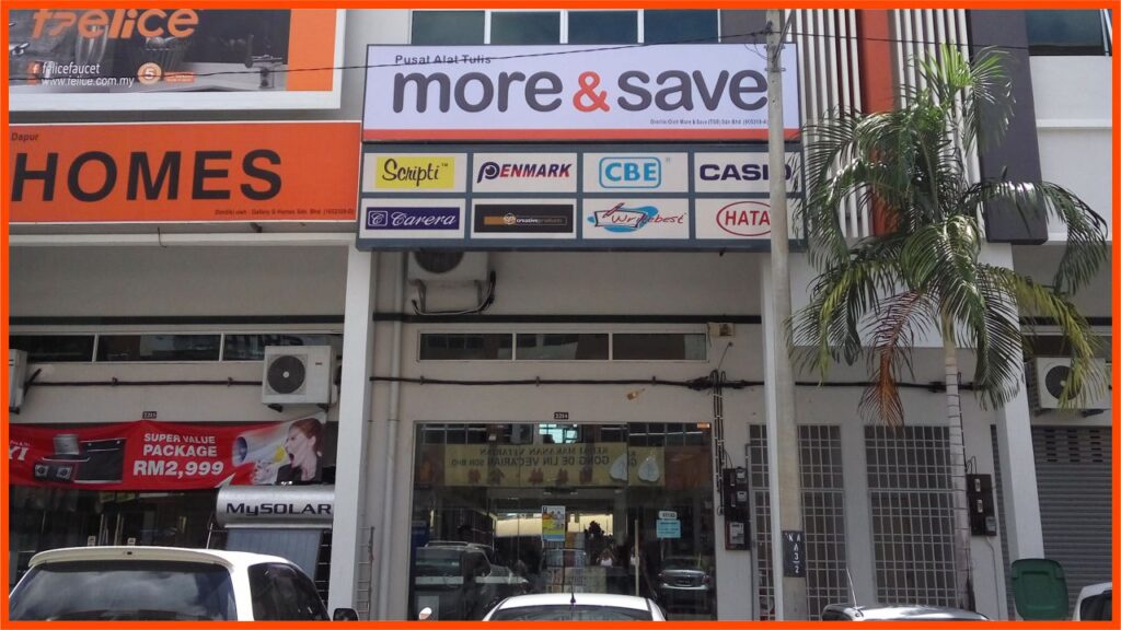 kedai alat tulis alor setar more & save stationery