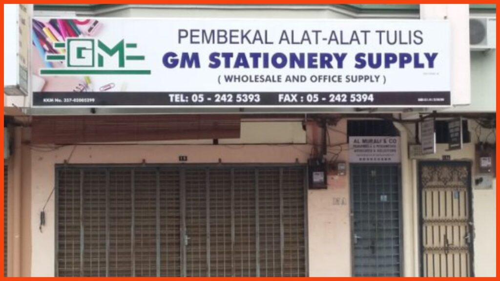 kedai alat tulis ipoh gm stationery supply