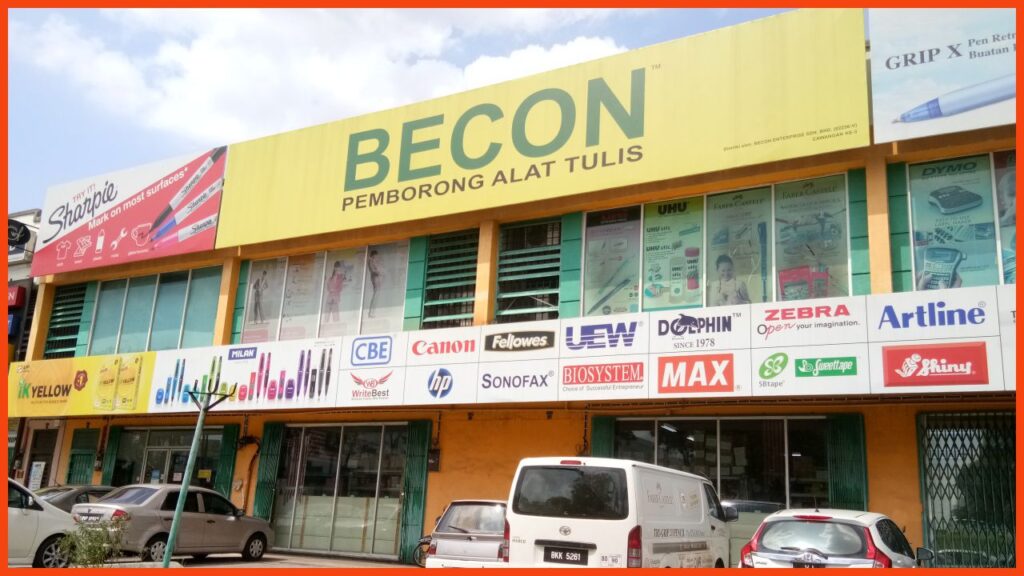 kedai alat tulis johor bahru becon enterprise sdn. bhd.