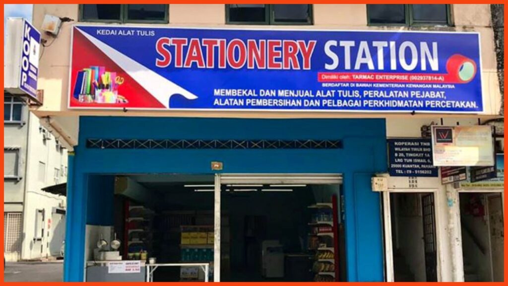 kedai alat tulis kuantan stationery station