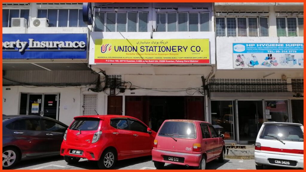 kedai alat tulis kuantan union stationery co