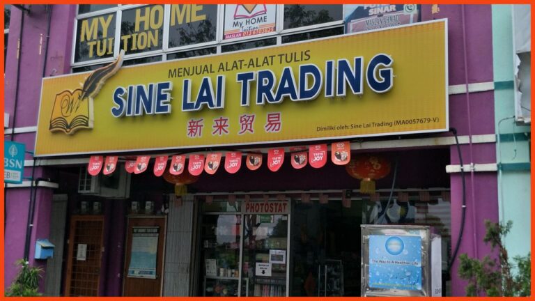 kedai alat tulis melaka sine lai trading