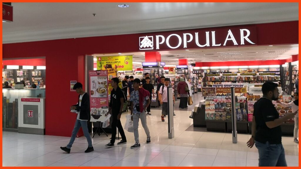 kedai buku popular melaka popular bookstore @ mahkota parade shopping centre