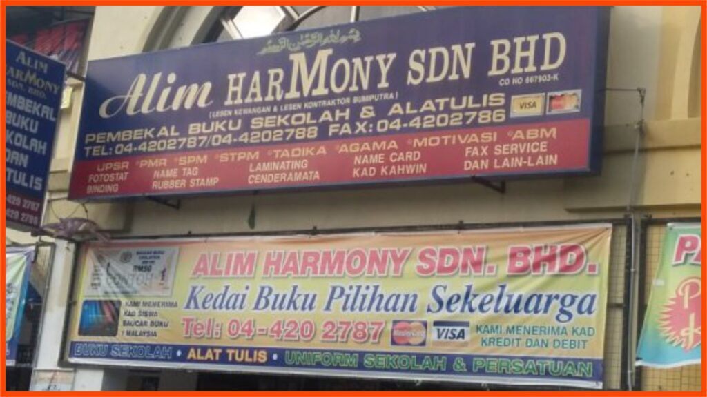 kedai buku popular sungai petani alim harmony sdn bhd