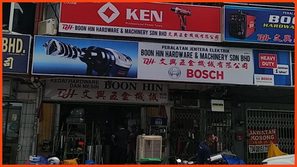 boon hin hardware & machinery sdn bhd