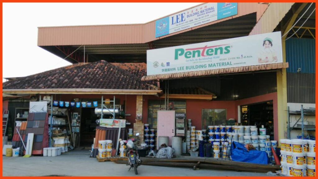 lee building material (hardware & building material kubang pasu)