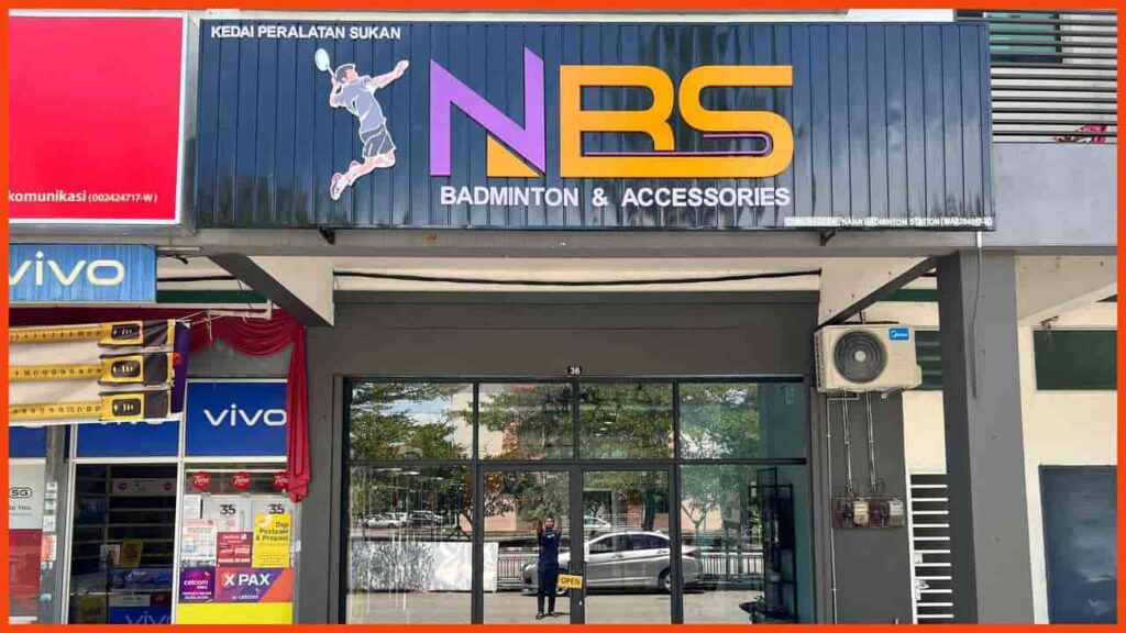 kedai sukan kepala batas nbs (nana stringer badminton)