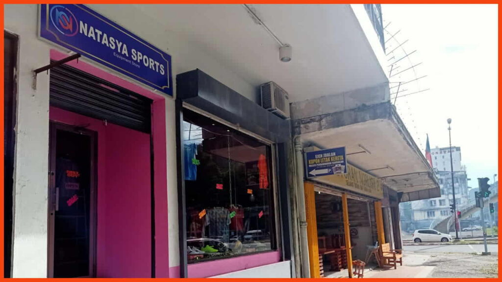 kedai sukan sandakan natasya sports